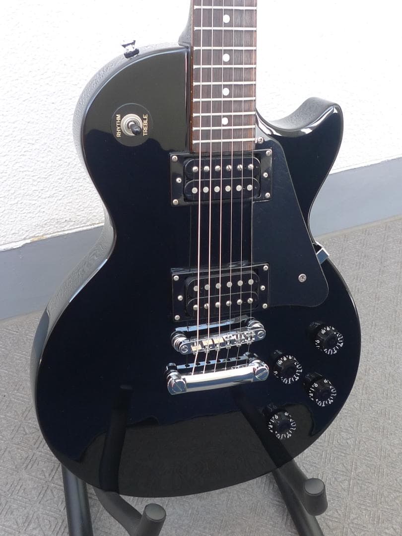n4639☆Epiphone Les Paul Studio エボニーブラック