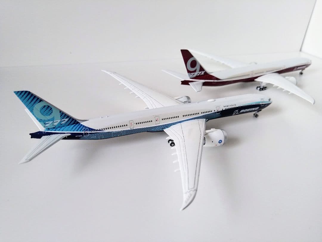 jcwings BOEING 777-9 2機セット ハウスカラー 1/400