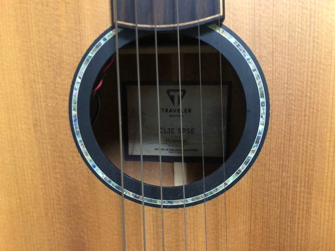 美品 TRAVELER GUITAR トラベラーギター エレアコ CL-3E
