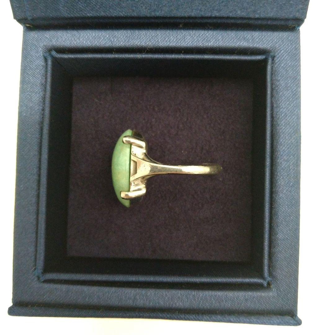 アンティーク　オーバルストーン？リング