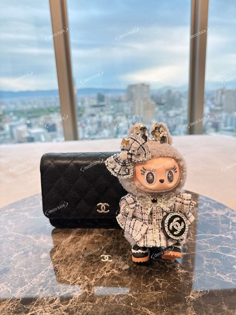 スワロフスキー　デコレーション ラブブ マカロン　ソイミルク　シート　クク