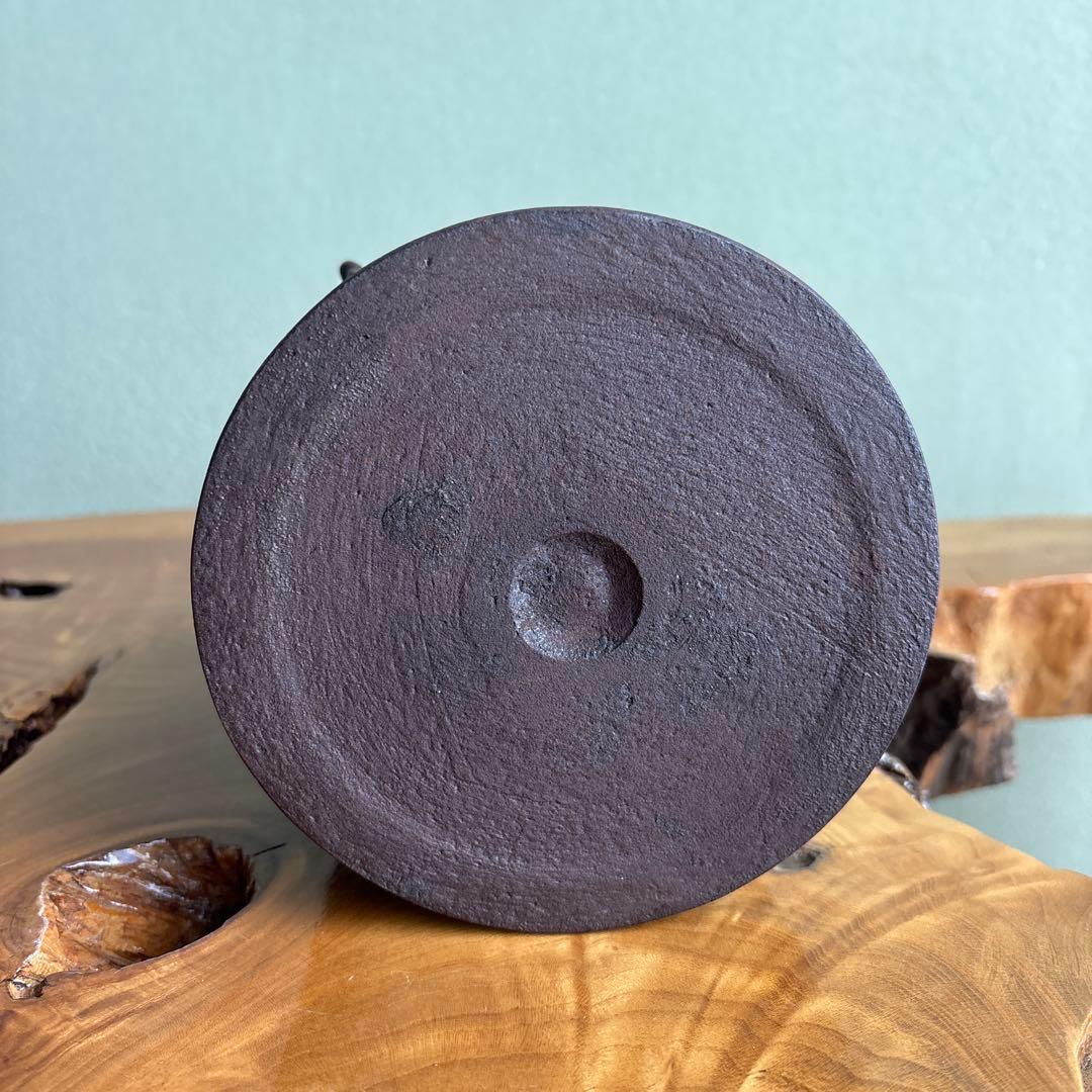 雲龍窯 高橋敬典造 茶道用釡 釜かん付き 茶道具 共箱