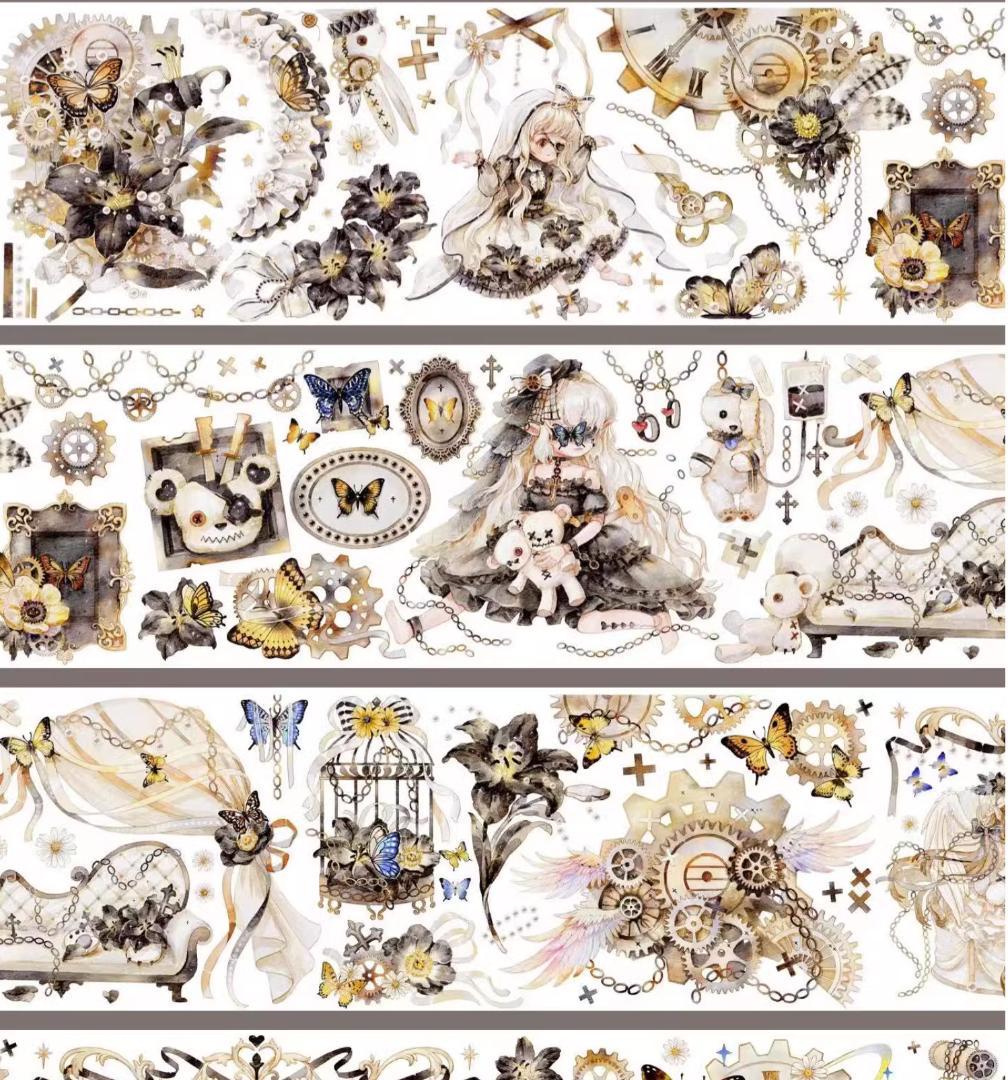 【2巻セット】クマ&ビンテージレトロガール STUDIO Ⅵ 黒百合 白百合