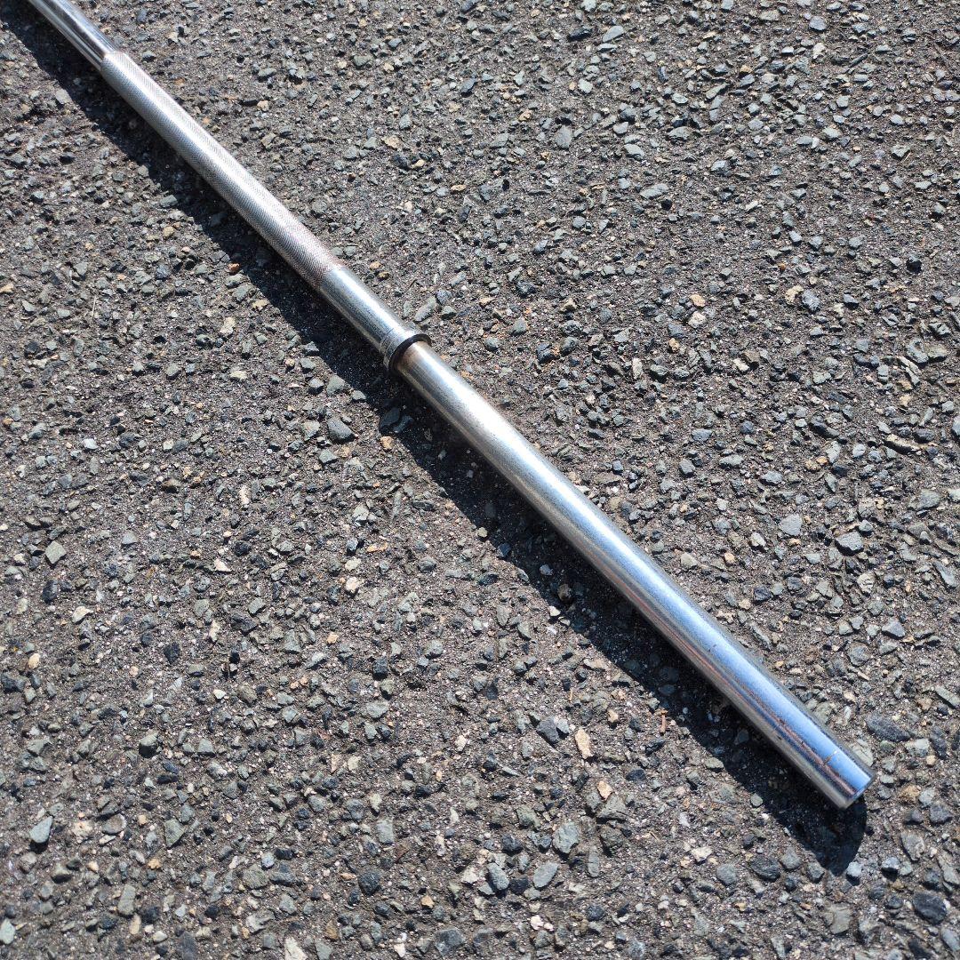 【兵庫県発手渡し希望】 バーベルバー シャフト200cm 穴径28mm