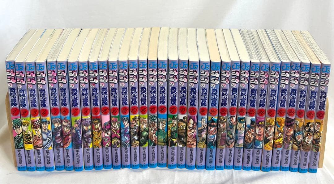 【✨比較的美品✨】ジョジョの奇妙な冒険 1〜6部 計80冊セット