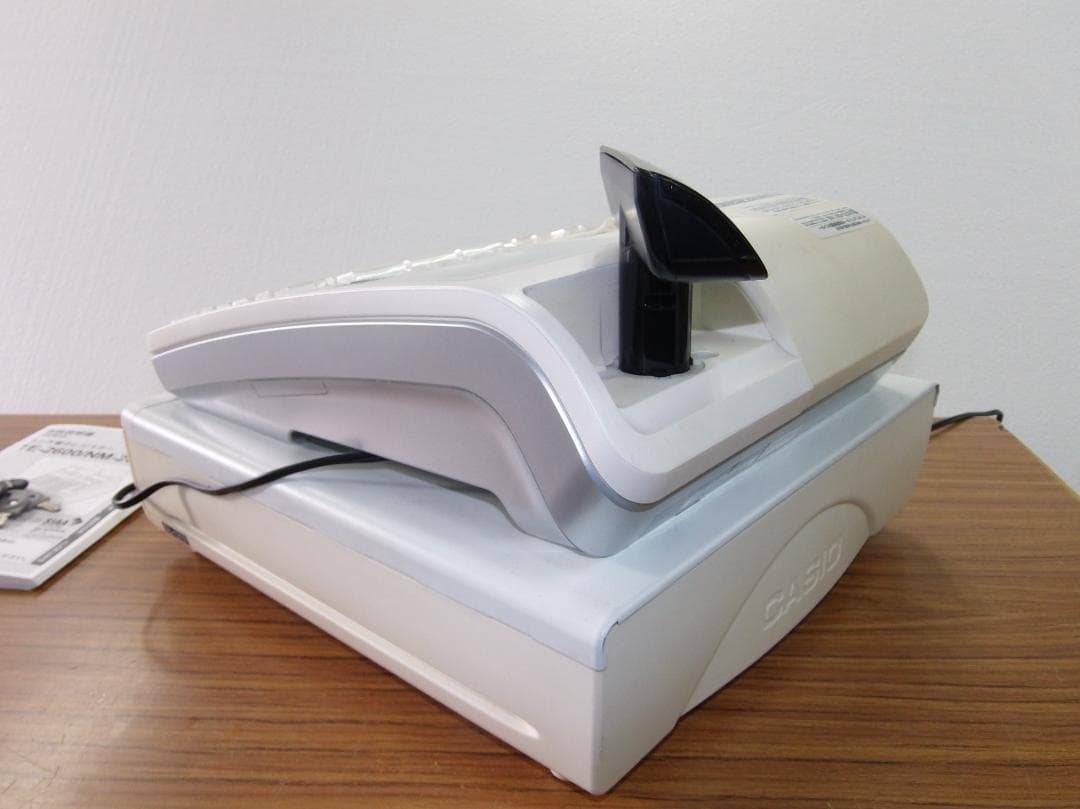 設定無料 CASIO TE-2600-25S インボイス レジスター250806