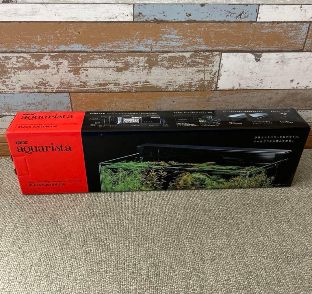 ジェックス グラスカスタム６００ 60cmオールガラス水槽用上部フィルター