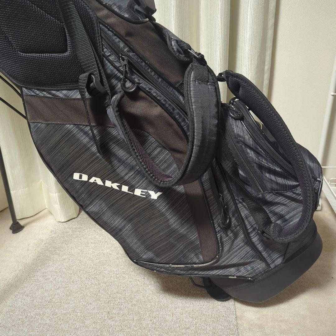 OAKLEY ブラック キャディバッグ スタンド付き