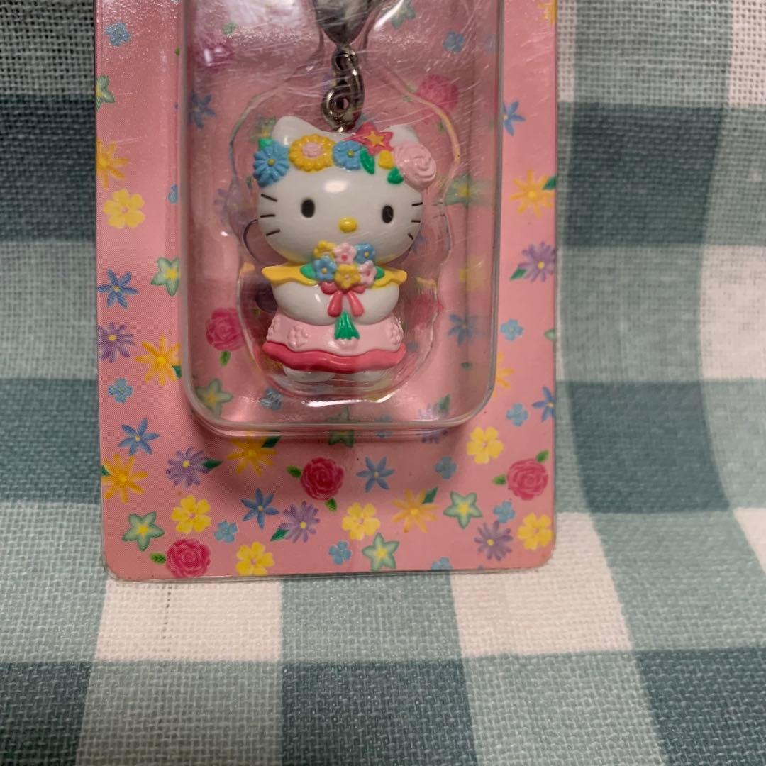 【価格交渉あり！】ハローキティ お花屋さん限定 ファスナーチャーム 平成レトロ