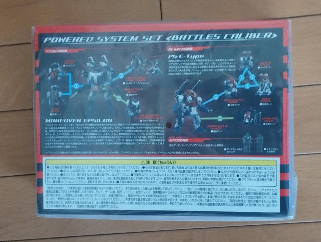 パワードシステムセット バトルスキャリバー タカラトミーモール限定 DA-115