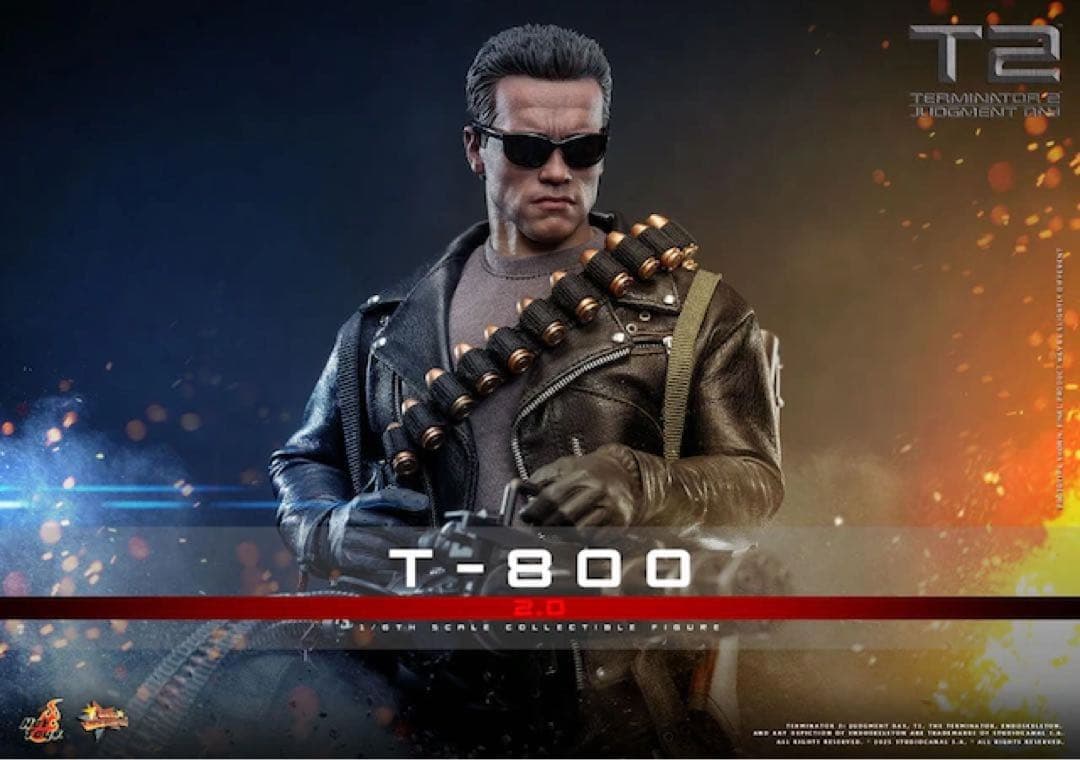 ホットトイズ 1/6 『ターミネーター2』 T-800（2.0版）MMS795