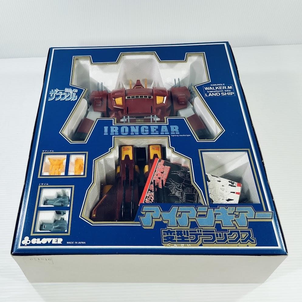 [新品] 戦闘メカ ザブングル アイアンギアー変形デラックス クローバー 美品