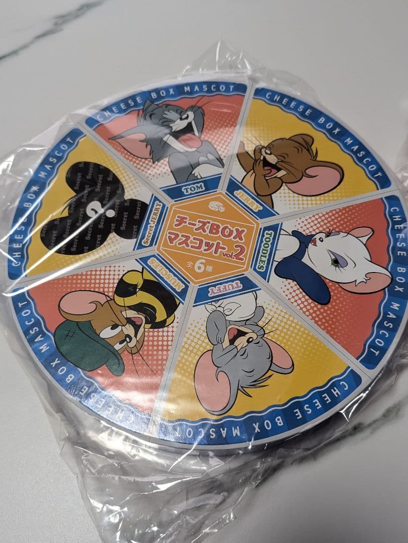 トムとジェリー展　トレーディングチーズBOXマスコット　ぬいぐるみ　2種