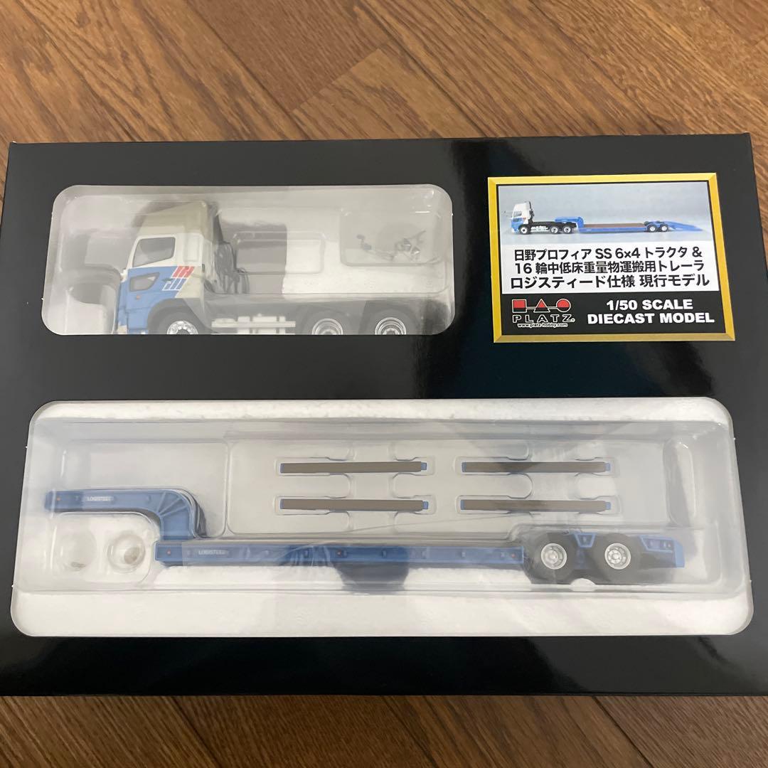 1/50 ケンクラフトプラッツ日野プロフィア ヘッド16輪 コベルコTK750G