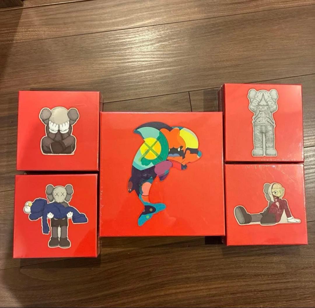 KAWS TOKYO FIRST 100ピース パズル 5点フルセット