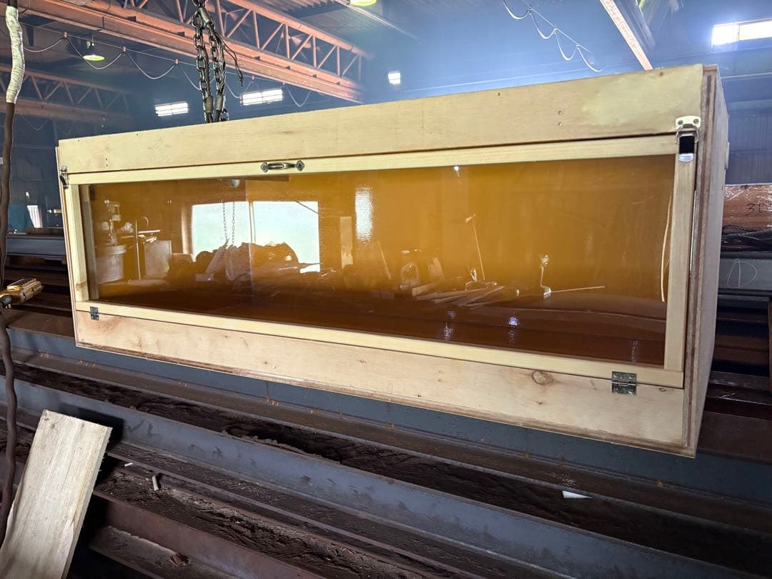 爬虫類ケージ 110×50×40 防水加工板仕様　前開き扉　ケージ 飼育