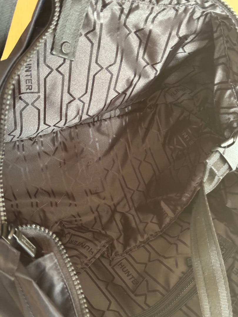 HUNTER ハンター ナイロントップクリップ トート ラージ