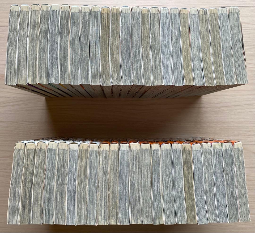 ハイキュー全巻(1〜45巻・全初版・帯付き・ジャンパラ全巻付き)