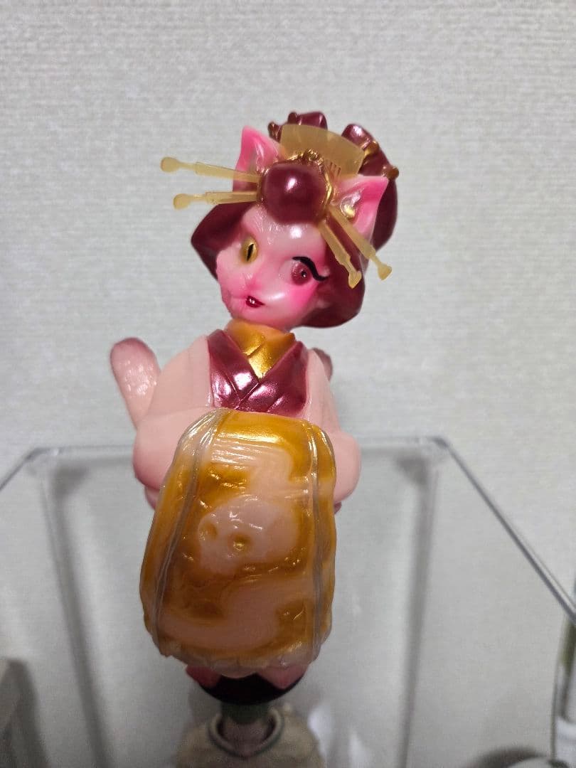 ま*ー様 地獄太夫 物ノ怪少女 化猫遊女 ヒカリトイズ ソフビ