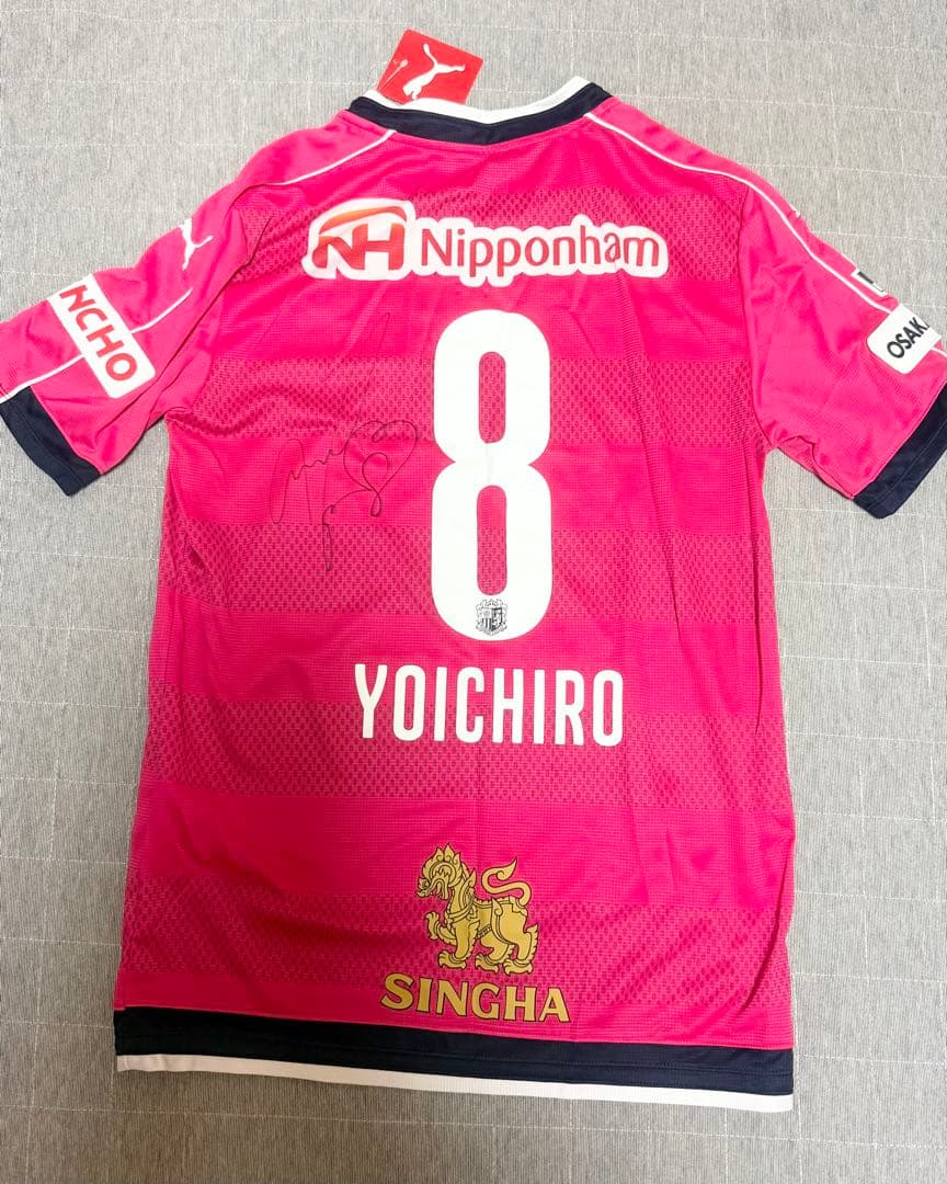 新品　柿谷曜一朗　2016 ユニフォーム　サイン入り　タグ付