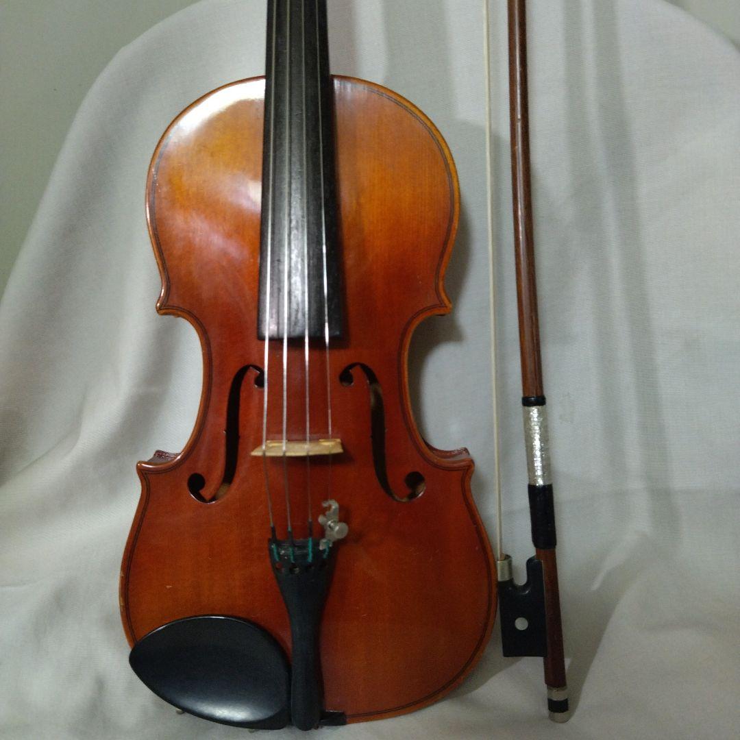 ♥5才前後の子供用スズキバイオリン1/8♥品番200弓ケ―スKUNの肩当て松脂付