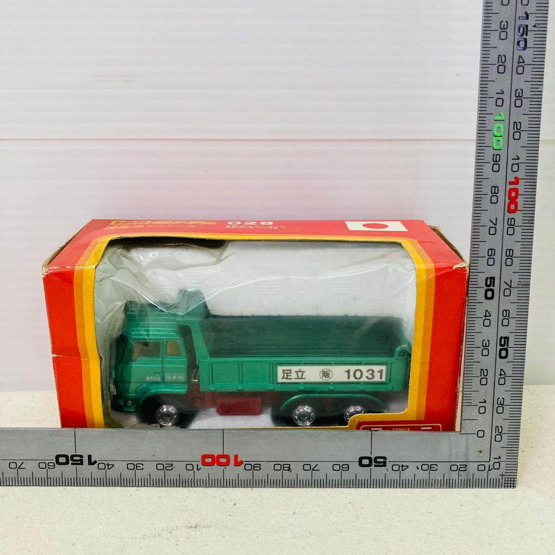 TOMY　トミー　トミカ　ダンディ　028　日野　ダンプトラック　日本製
