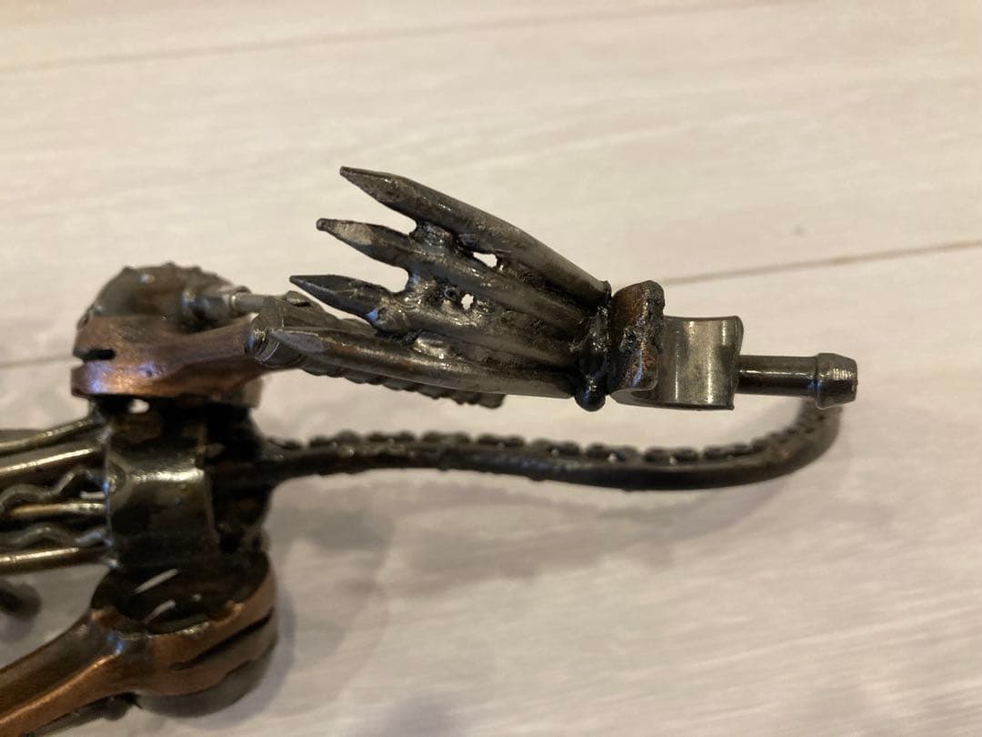 希少　一点物　エイリアン　フィギュア　鉄製　アイアンアート