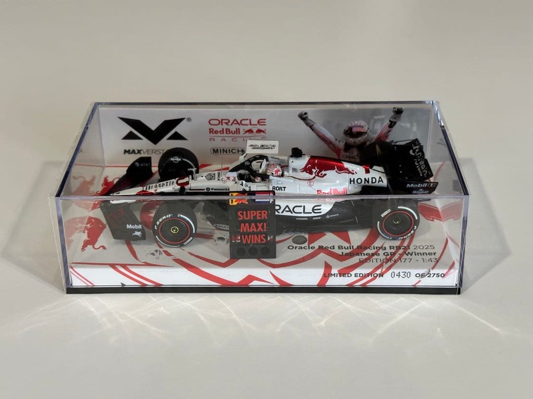新品 RB21 フェルスタッペン 2025 日本GP 限定ver