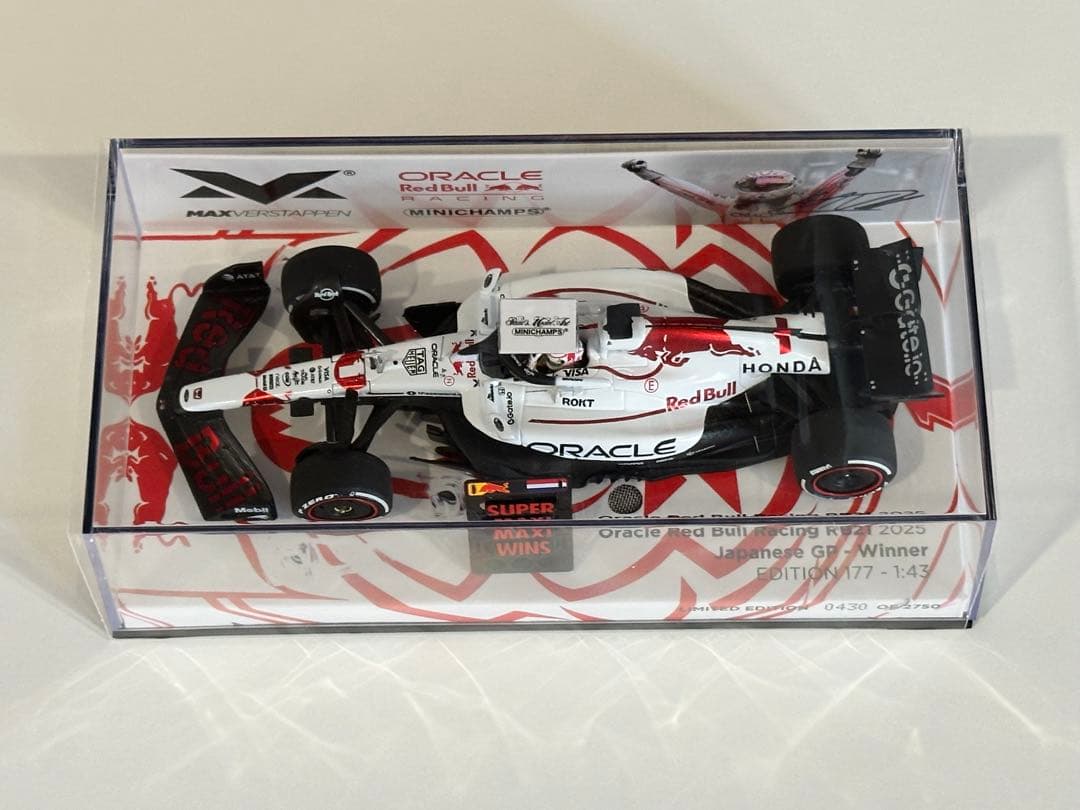 新品 RB21 フェルスタッペン 2025 日本GP 限定ver