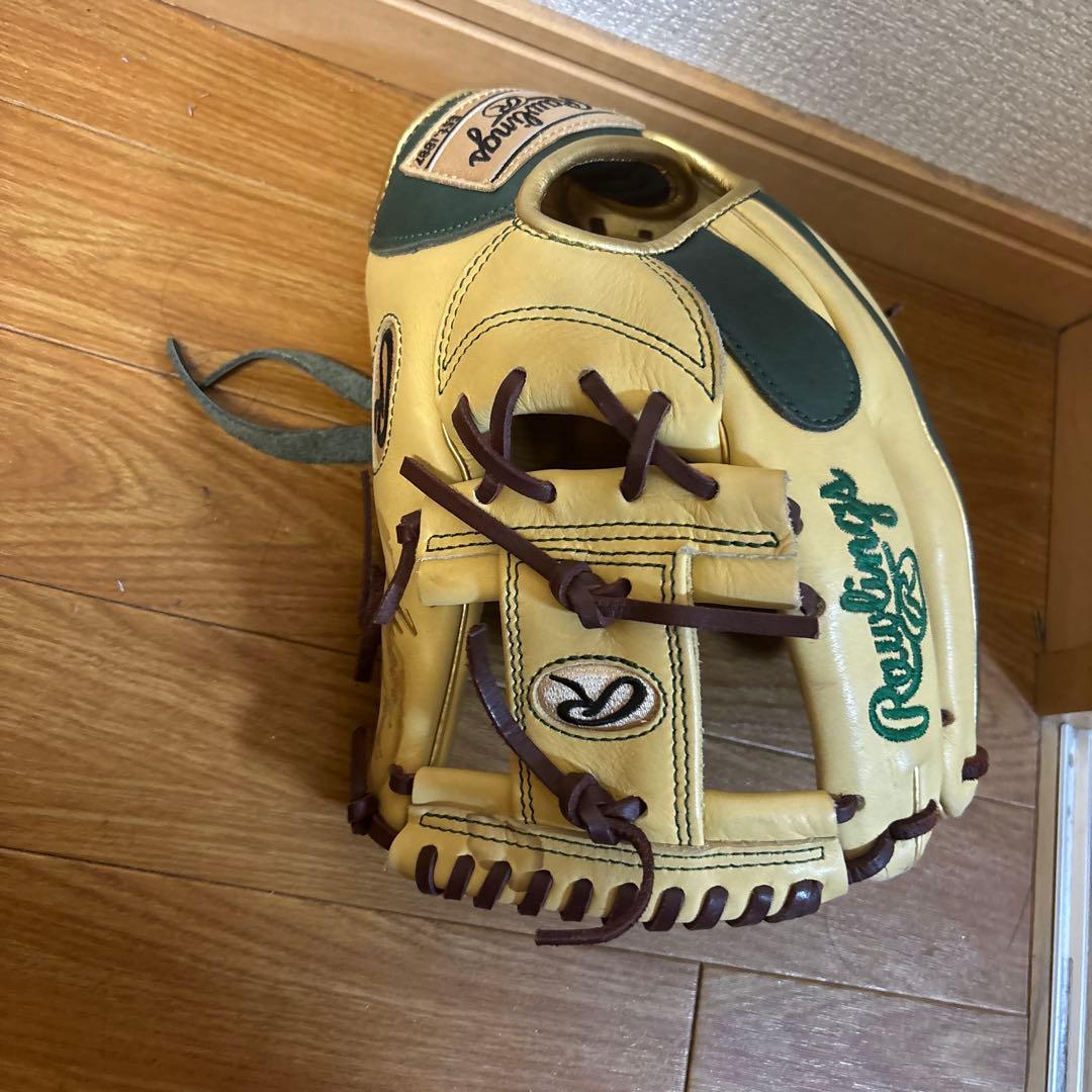 【専用】Rawlings 軟式グローブ プロモデル ベージュと緑