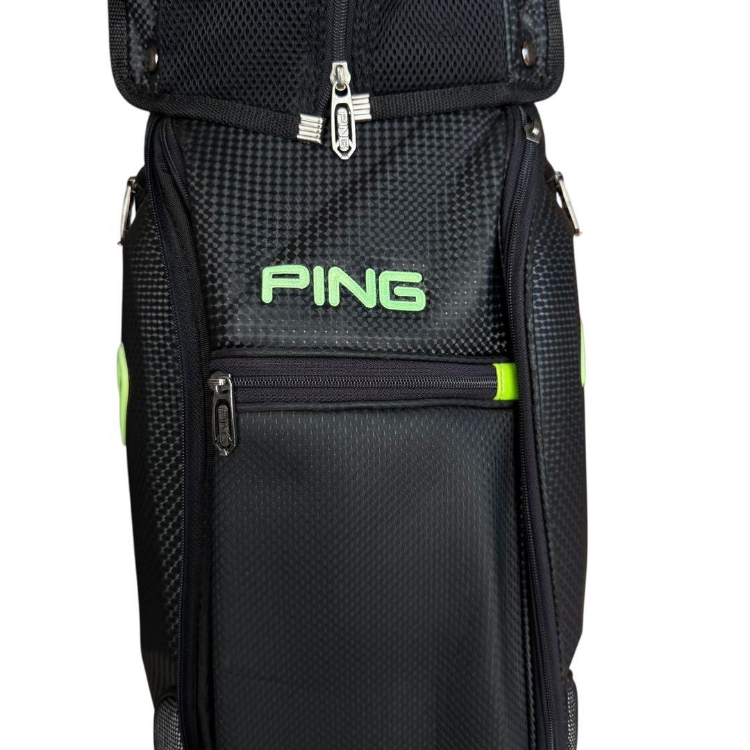 【美品】PING ピン キャディバッグ 9.5型 PGJ-CBC017