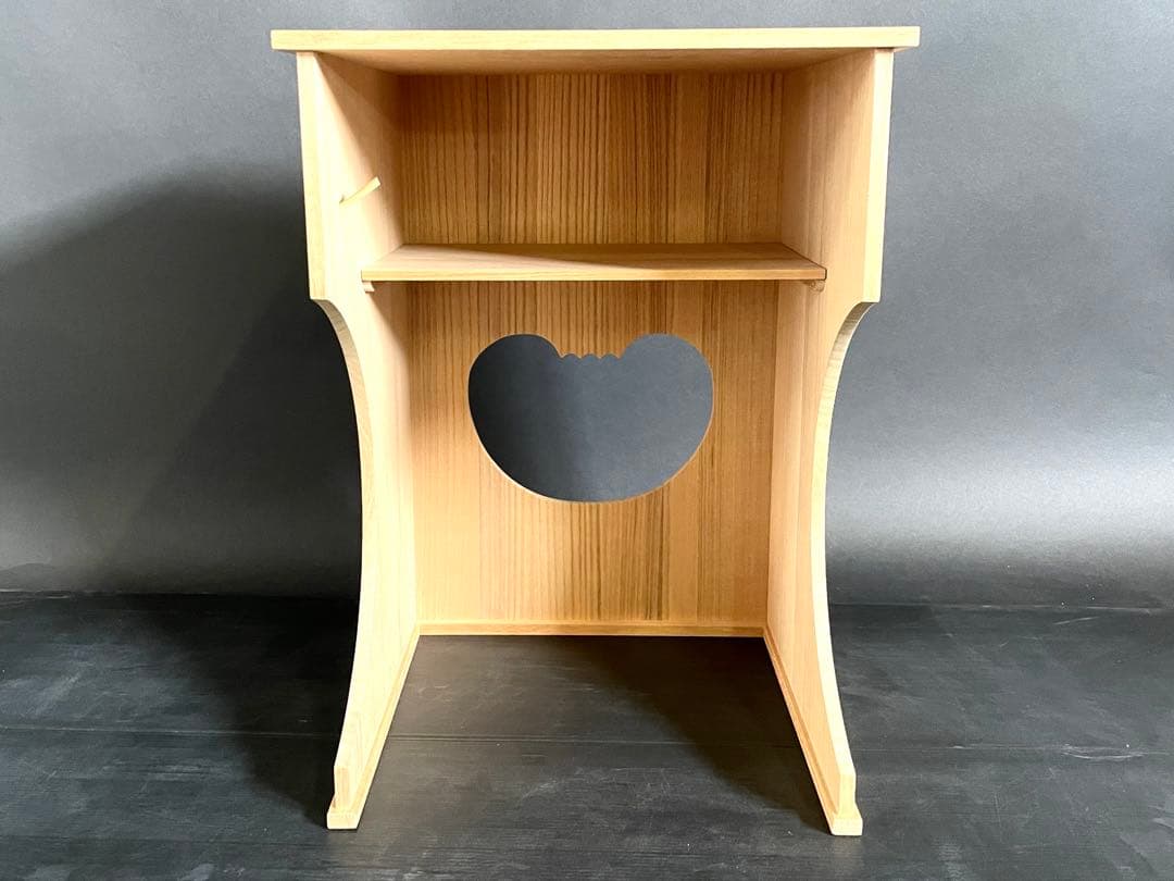 【美品】「母」 表千家 吸江斎好 抱清棚 木地師 可映 桐木地 元箱(212あ⑥