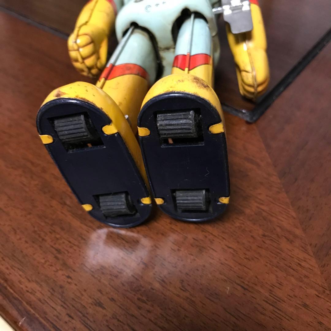 ブルマァク　月光仮面　当時物　ブリキ製　ゼンマイ歩行