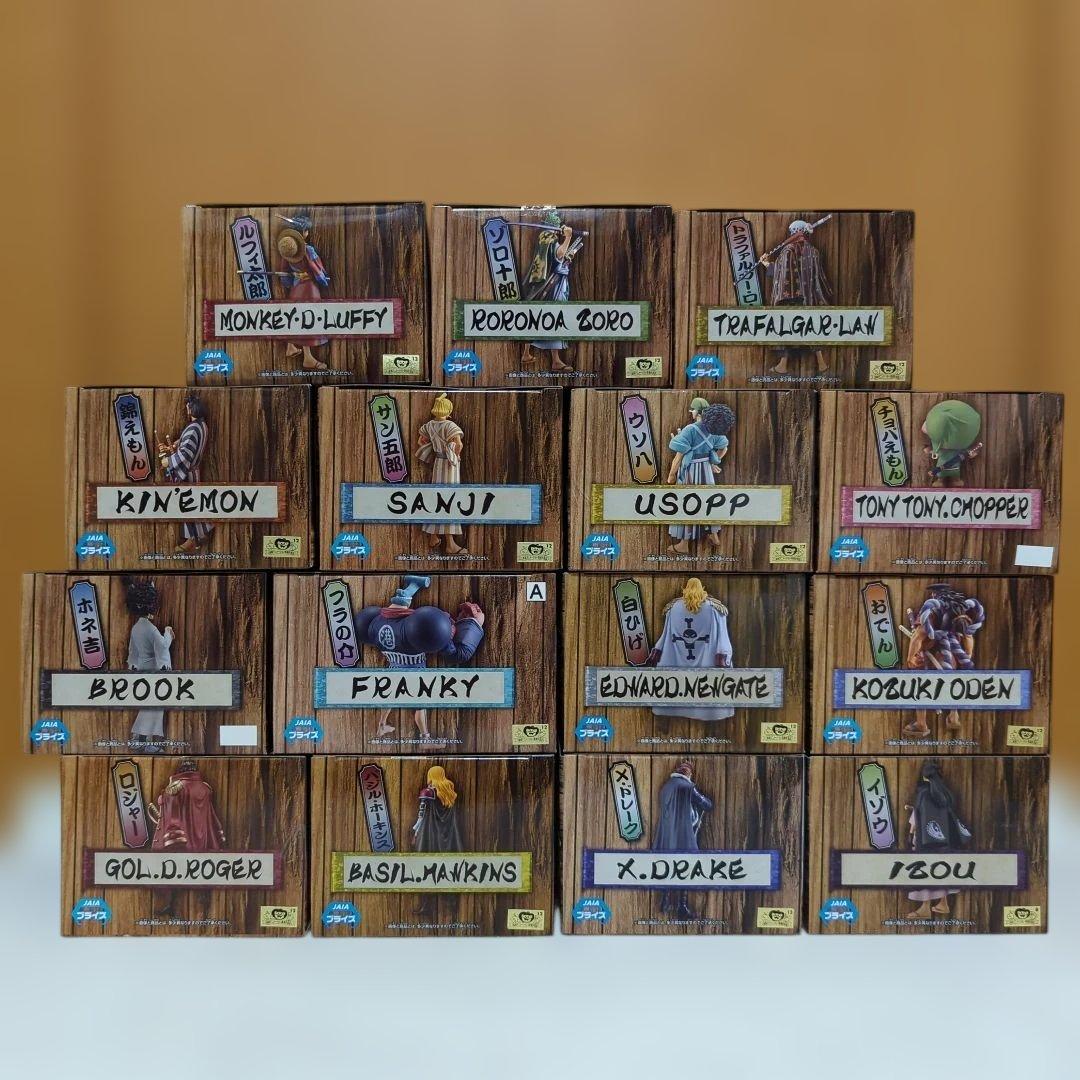 ワンピース　グランドラインシリーズ　フィギュア　ワノ国　29種セット　バンダイ