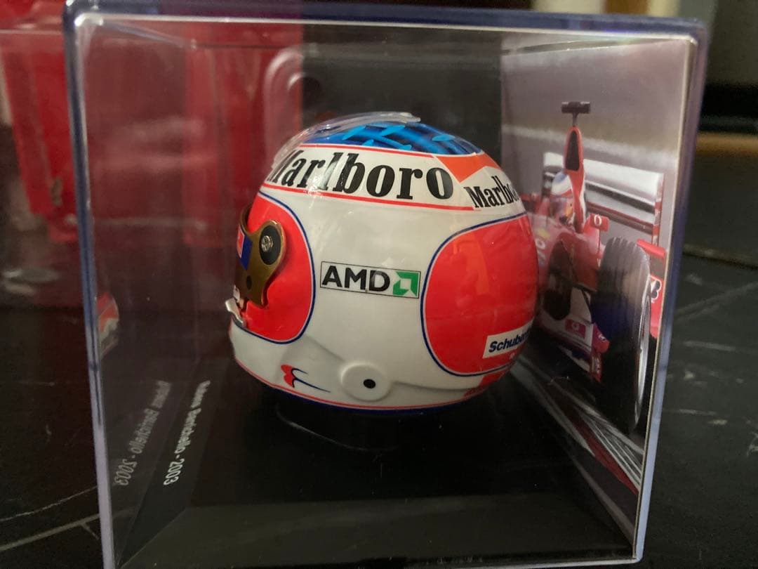 博　2個セット　ビッグスケールF1コレクション　1/5 ヘルメット