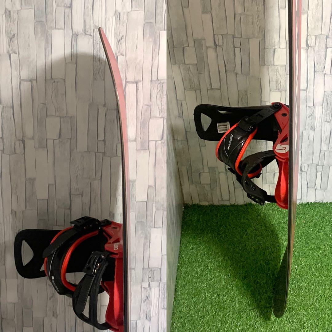 良品 BURTON BLUNT スノーボード ビンディング2点 151cm