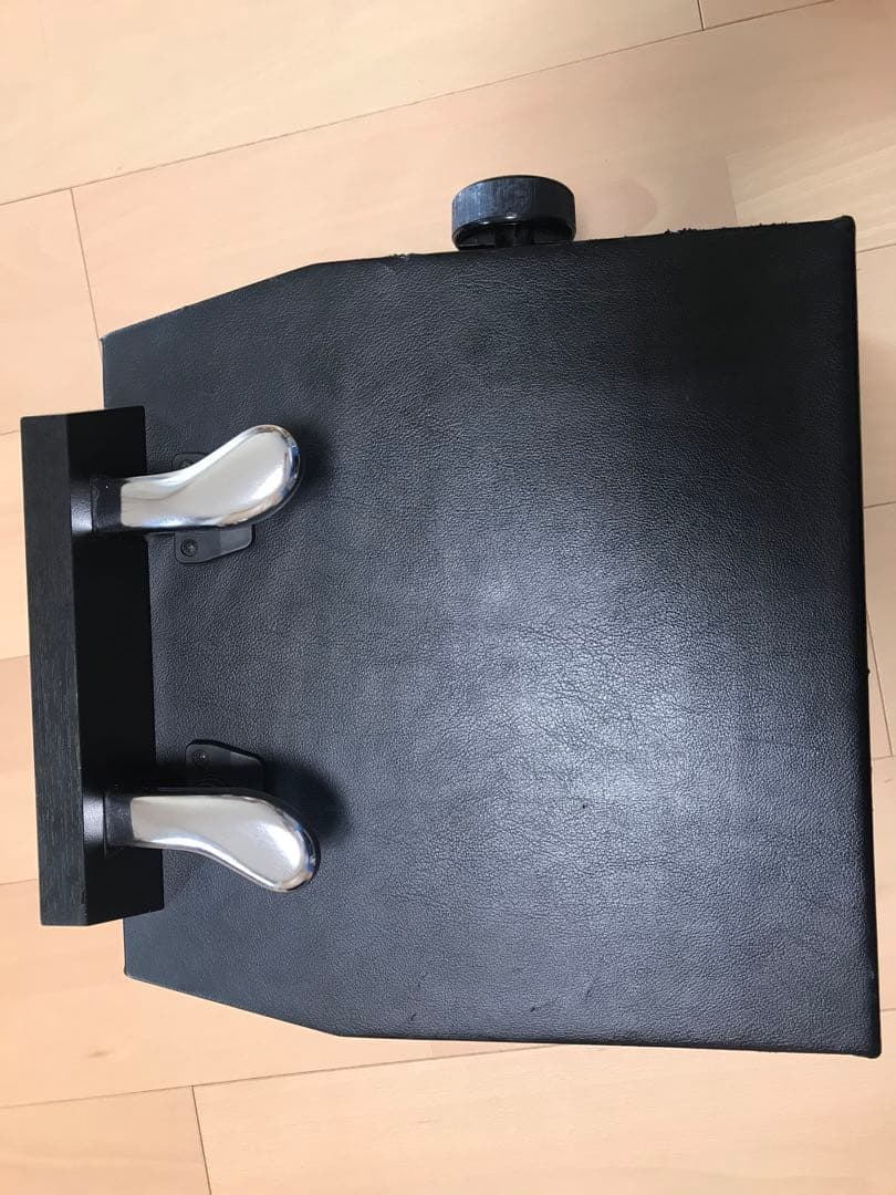 （甲南）ピアノ補助ペダル、足台KP-DX　【ブラック】ペダルキャリングバッグ