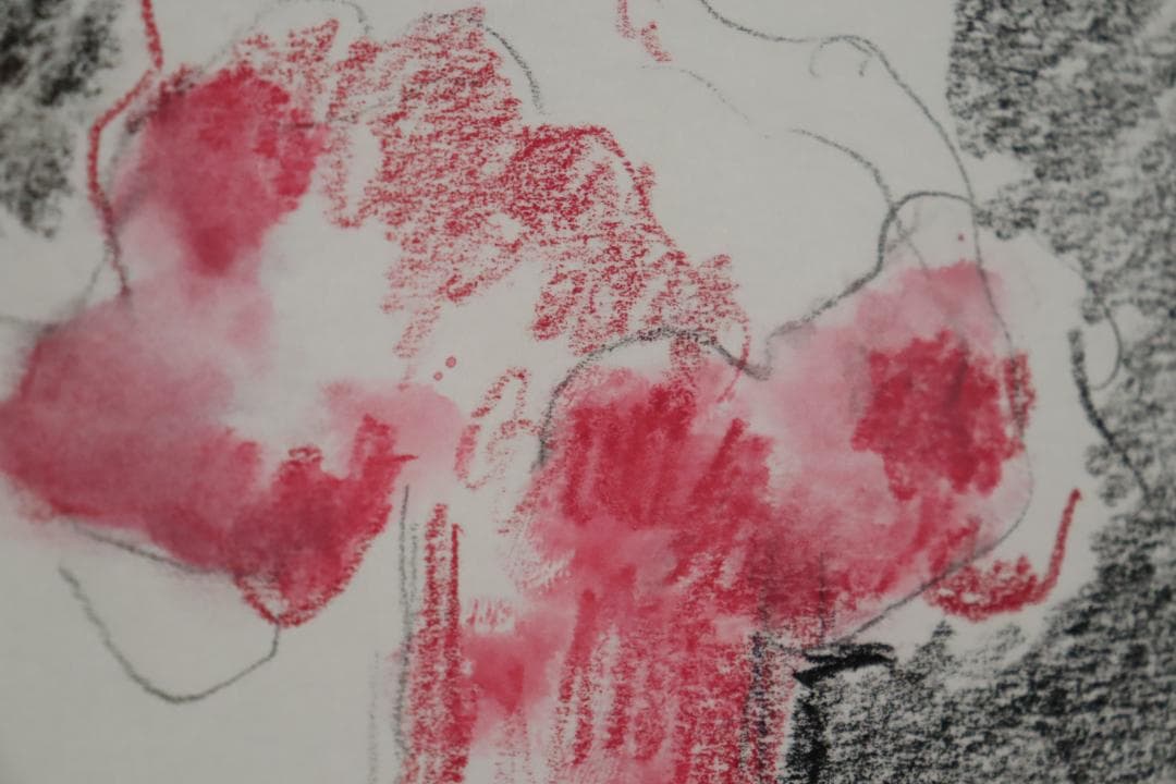 真作保証 ポール・ギヤマン 「馬に鳥に花にバイオリン」 肉筆 パステル画 希少品