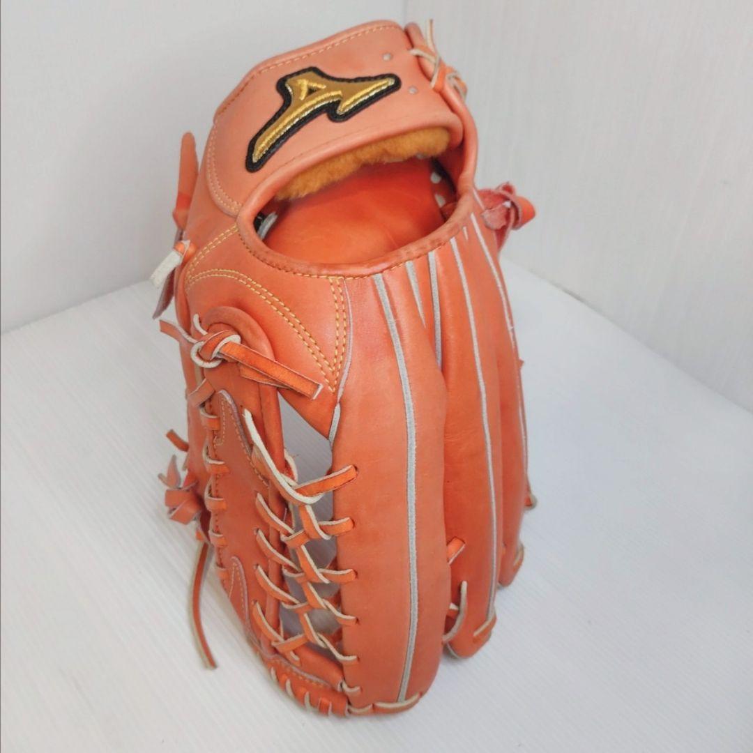 美品！ミズノプロ 硬式野球グローブ（オレンジ）