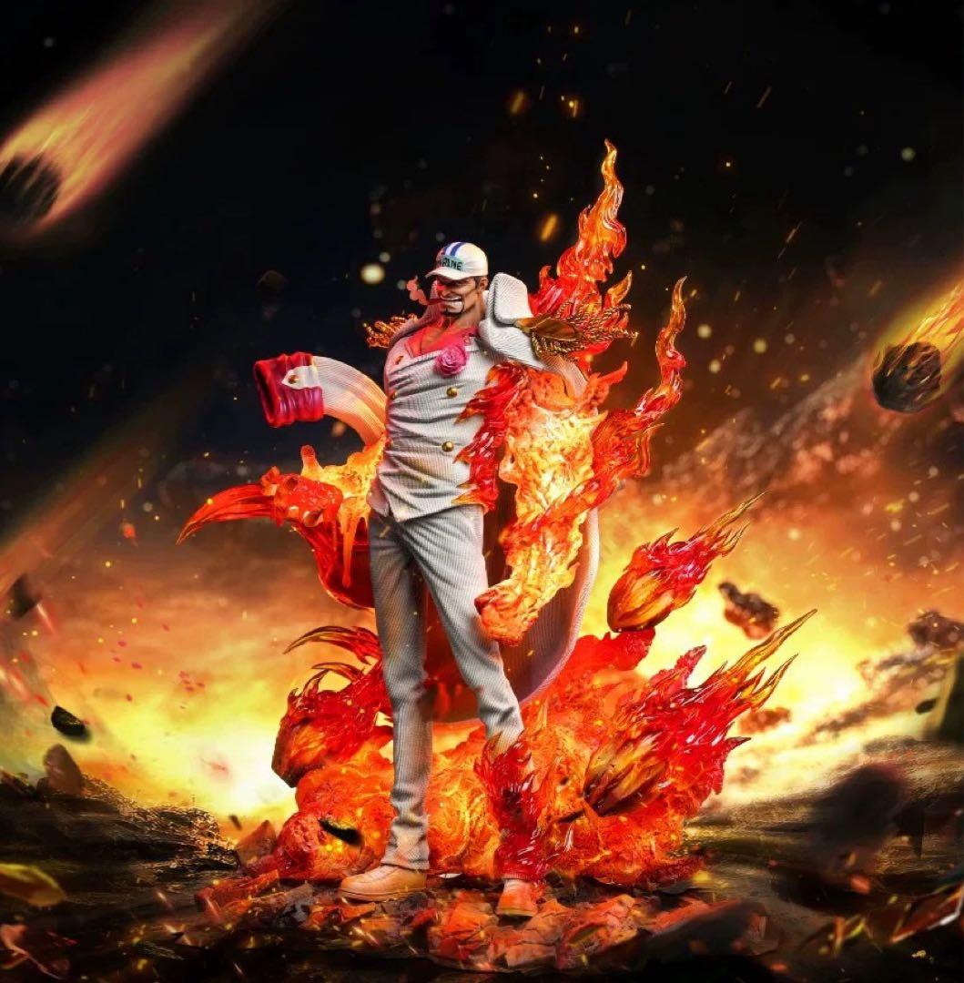 【新品】ワンピース 赤犬 サカズキ フィギュア ガレージキット