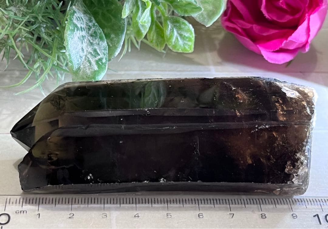 タントリックトリプレッツ✨　スモーキーレムリアンシード　クリスタル　原石　水晶