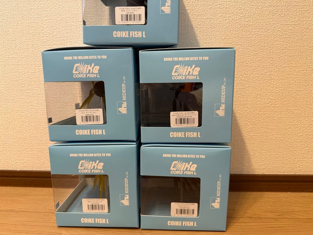 コイケフィッシュL ソフトマテリアル 5個セット