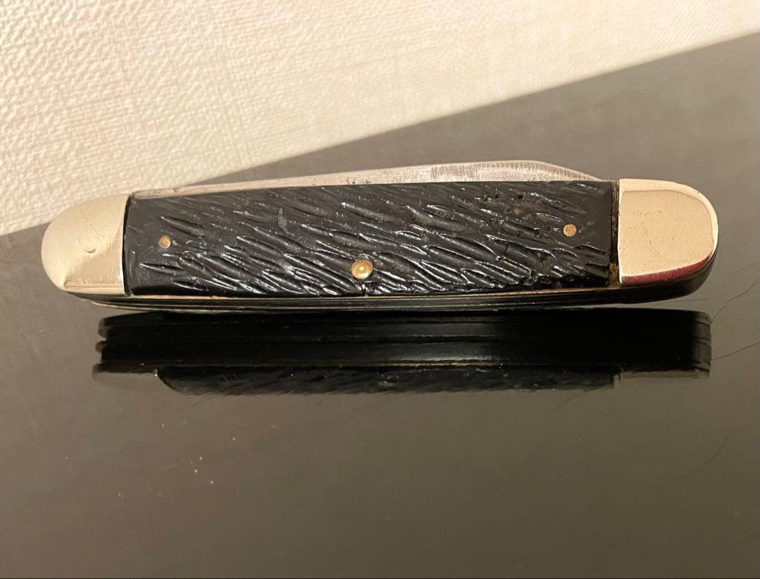 ハンマーブランド　2ブレイド　イコールエンド　アンティークナイフ