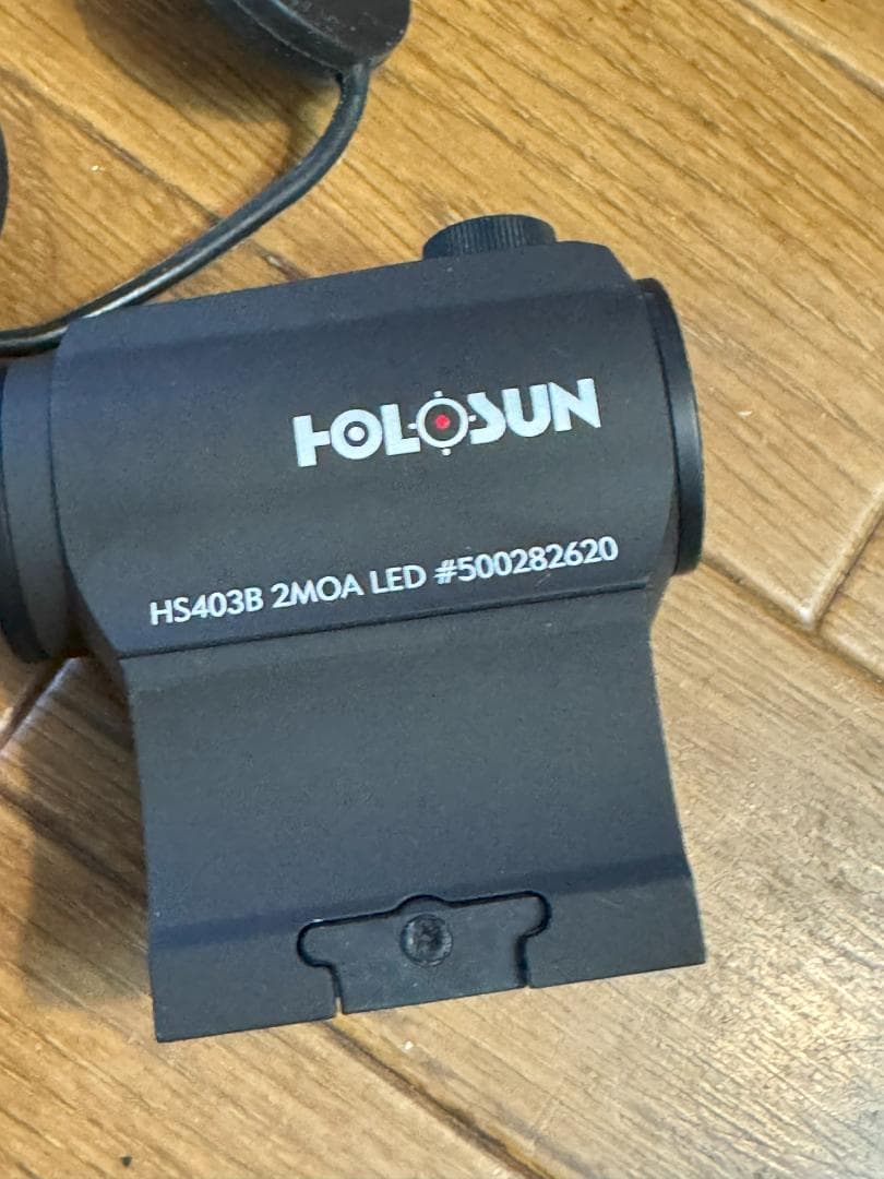 実物 本物 HOLOSUN ドットサイト HS403B 2MOA ホロサン