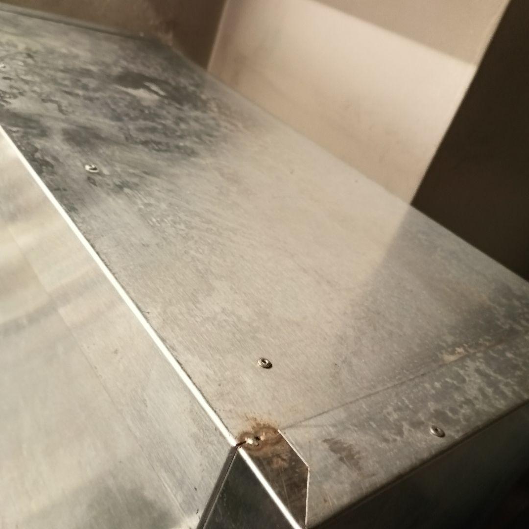 送料込み　ステンレス スライドドア収納キャビネット