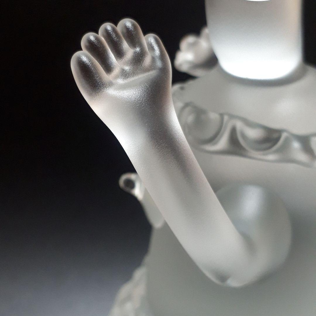 銘 ″ 埴輪 ″　手吹きガラス　黒木国昭 作　　　☆現代ガラス芸術の巨匠 作品