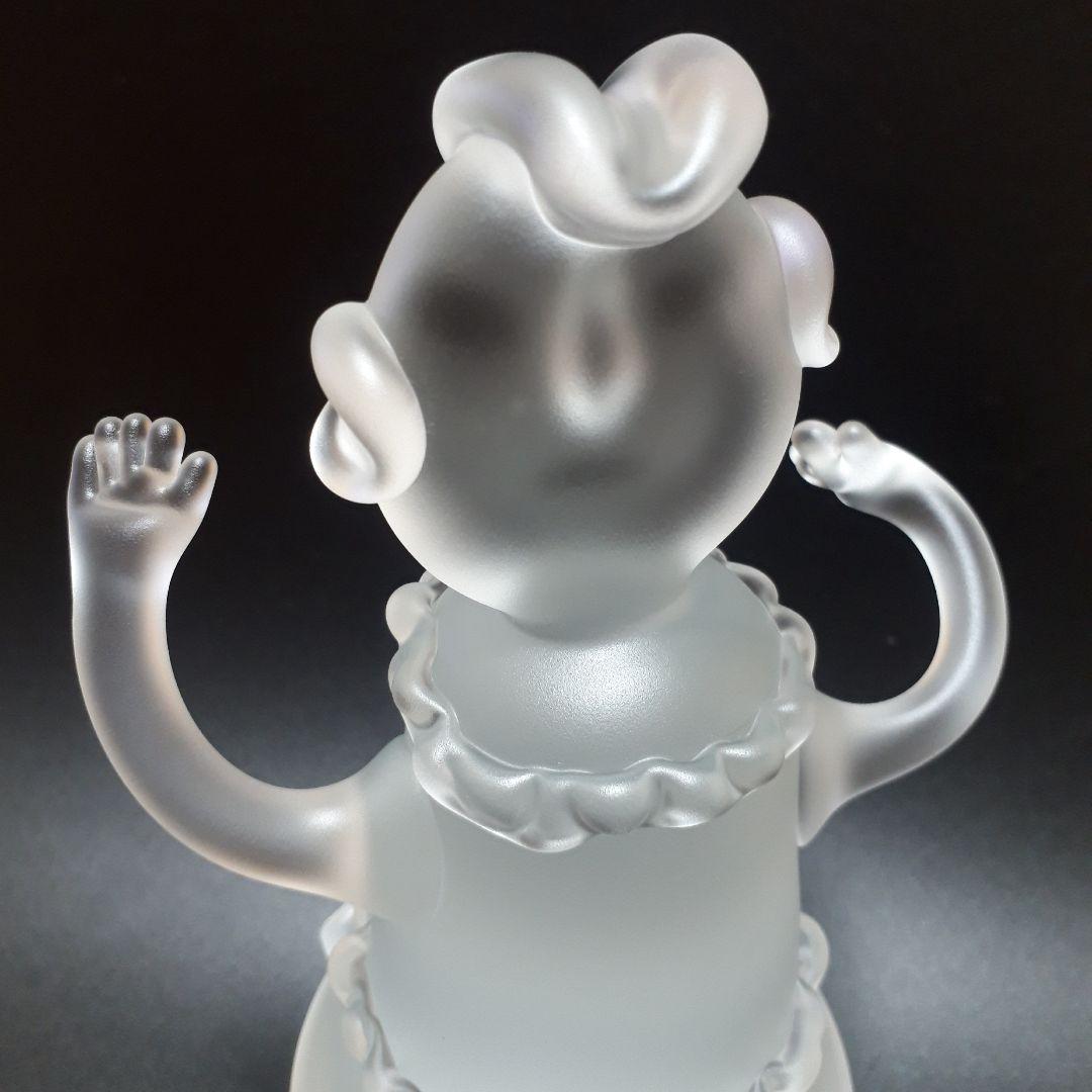 銘 ″ 埴輪 ″　手吹きガラス　黒木国昭 作　　　☆現代ガラス芸術の巨匠 作品