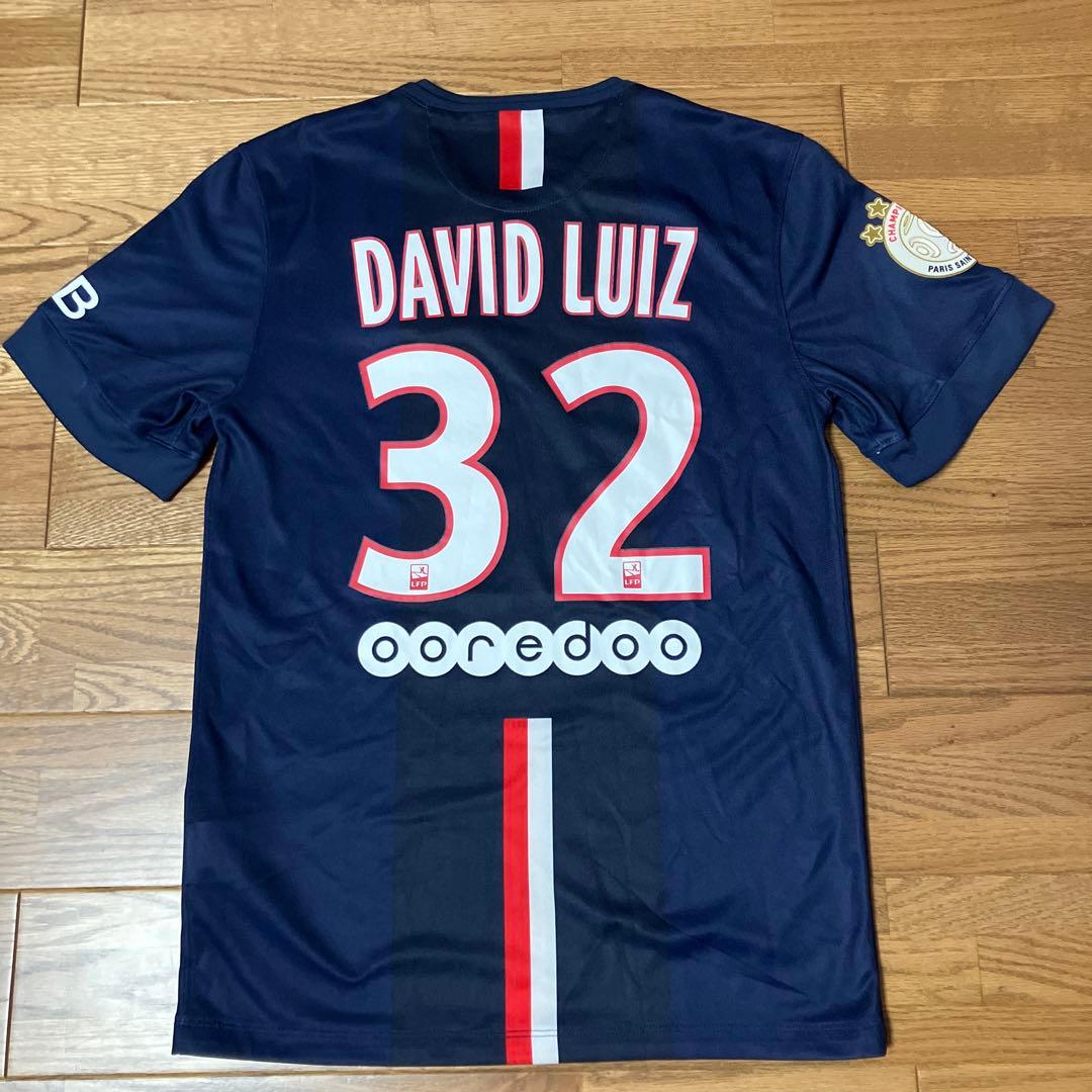 【⭐︎美品⭐︎/正規品】パリ・サンジェルマン ダビド・ルイス ユニフォーム