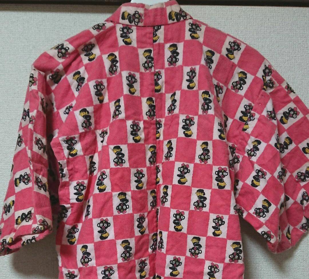 ６０年代ヴィンテージダッコちゃんの着物     アンティークダッコちゃんネル着物