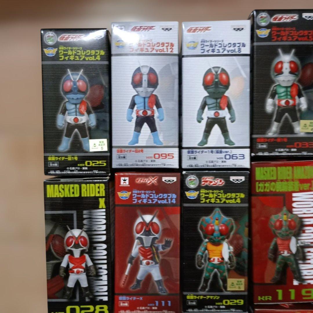 希少！　絶版！　仮面ライダー　ワーコレ　27体　昭和ライダー・ネオライダー・怪人